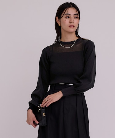 シアーパーツニット