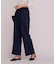 ベルトデザイン1タックワイドパンツ