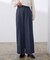 美シルエットワンタックワイドパンツ