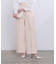 美シルエットワンタックワイドパンツ