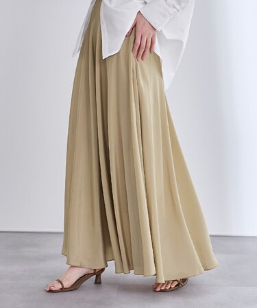 シルキーフレアスカート