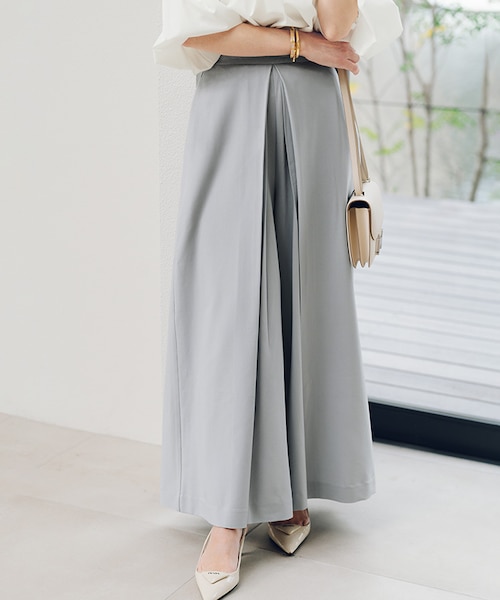 谷川菜奈さんコラボ＞チェーン付きワイドパンツ 25AW｜プロポーション