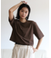 汗染み防止クロップドTシャツ