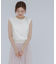 チュールレイヤードTシャツ