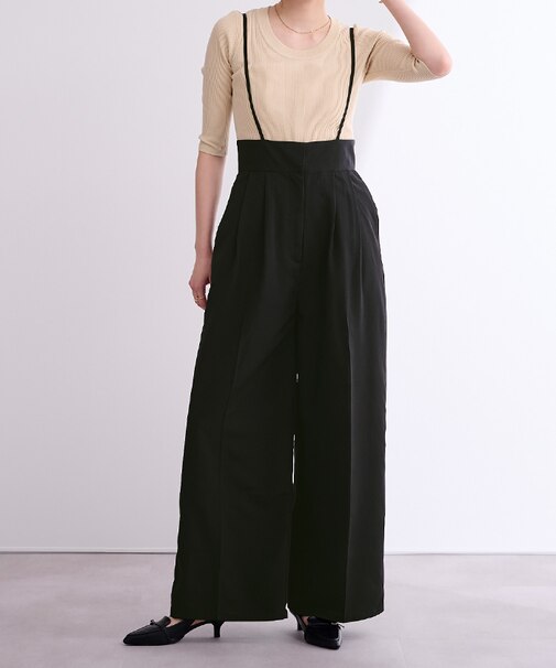 タックワイドサロペット