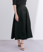 ツイルラッププリーツスカート