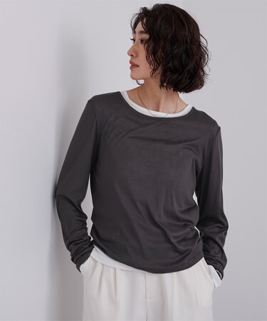 レイヤードトップスセット