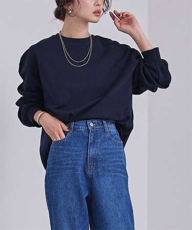ベーシックロングTシャツ