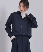 フレアキャミ付シャツ