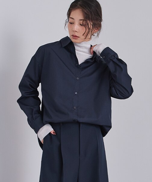 フレアキャミ付シャツ