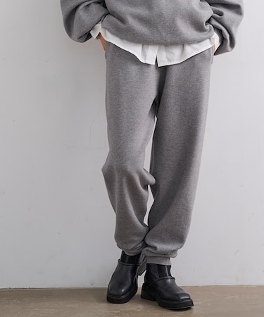 スウェットライクニットジョガーパンツ