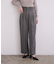 ZIPデザインタックワイドパンツ
