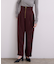 ZIPデザインタックワイドパンツ