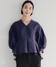 ボリュームスリーブプルオーバー