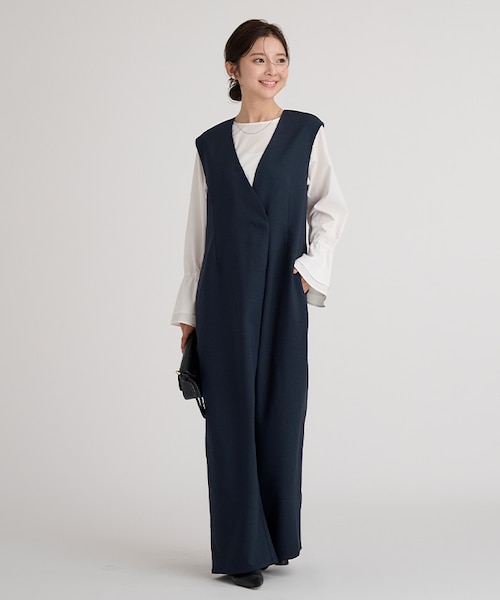 2サイズ展開』デニムワイドオールインワン｜アーバンリサーチの通販