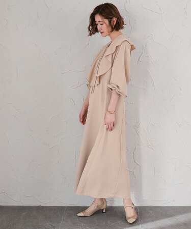 ラッフルフリルワンピース