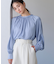 コードネックボリュームブラウス