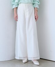 シアーワイドパンツ