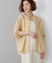 バックヨークシアーシャツ