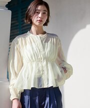 ウエストドロストシアーブルゾン