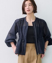 ウエストドロストシアーブルゾン