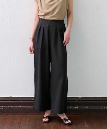 ベーシックイージーワイドパンツ