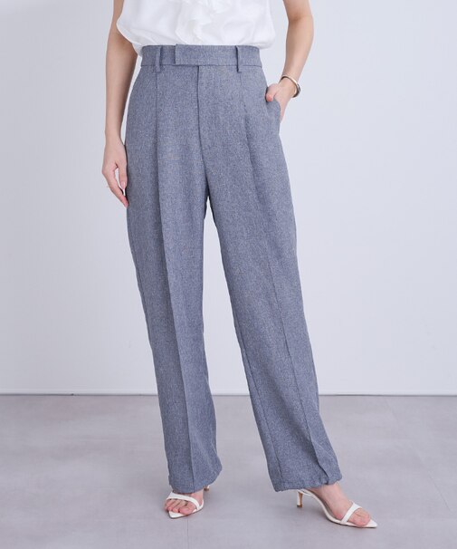 シャーベットリネンライクパラシュートパンツ