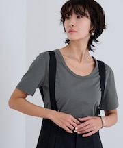 【接触冷感】エコUネックTシャツ