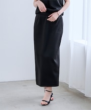 ポンチ美シルエットタイトスカート