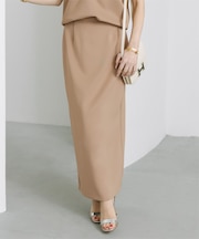 ポンチ美シルエットタイトスカート