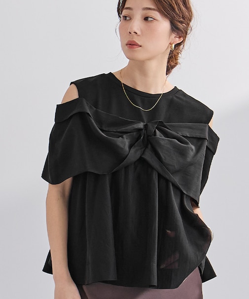 ノットデザインコンビトップス