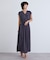 ダブルフラップフレンチスリーブワンピース