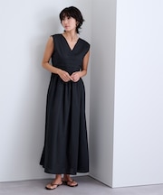 コットンマキシワンピース