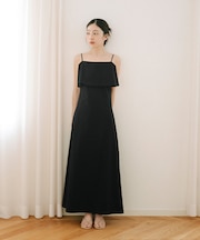 フレアトップキャミソールワンピース