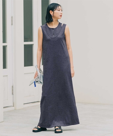 2Pレイヤードワンピース