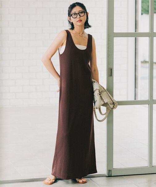 2Pレイヤードワンピース