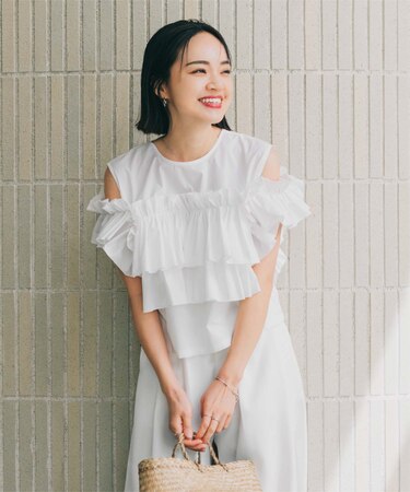 3wayフリルブラウス