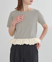 チビバルーン半袖トップス