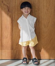 撥水ショートパンツ/キッズラッシュガード