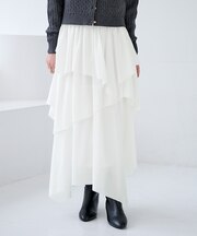 イレヘムティアードフレアスカート