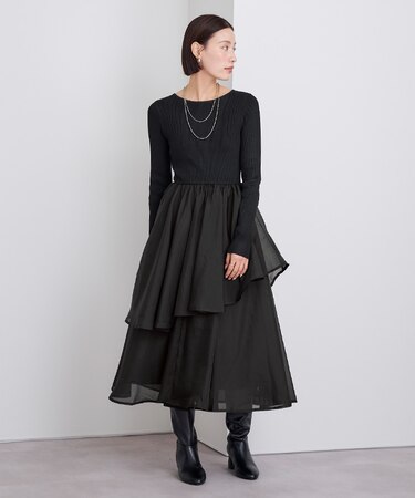 イレヘムドッキングニットワンピース