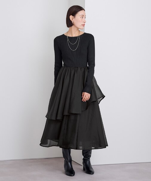 イレヘムドッキングニットワンピース