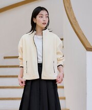 Wジップフリースブルゾン