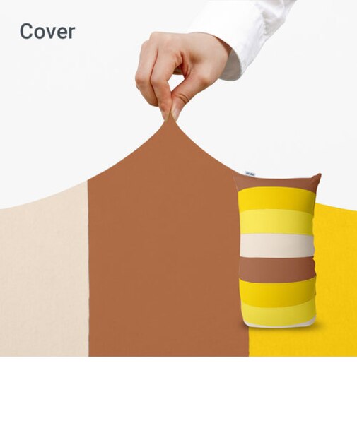 Yogibo Lite( Short ) Rainbow ヨギボー ライト ( ショート ) レインボー用カバー