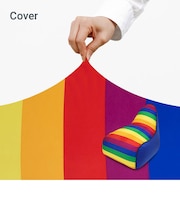 Yogibo Zoola Lounger（ラウンジャー） Pride Edition用カバー