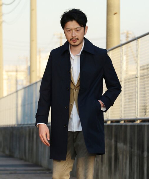 FOX UMBRELLAS(フォックスアンブレラ)】別注 ステンカラーコート 