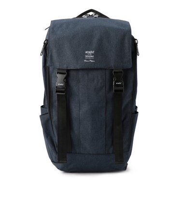 【anello(アネロ)】 別注高密度杢調ポリエステル 多機能バッグパック