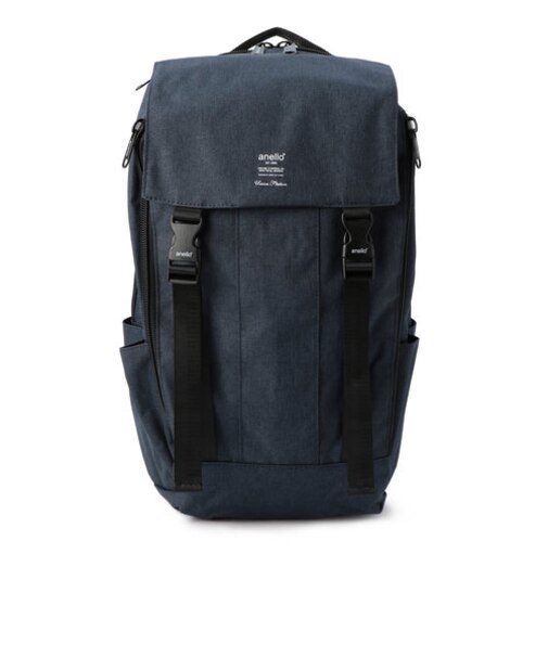 【anello(アネロ)】 別注高密度杢調ポリエステル 多機能バッグパック