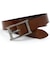 イタリアンボンテッドレザーベルト/JAPAN　made