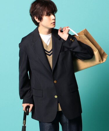 ノッチドラペルダッドジャケット